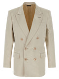Tom Ford Beige Cotton Blazer