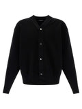 Jacquemus Black Merino Wool Cardigan