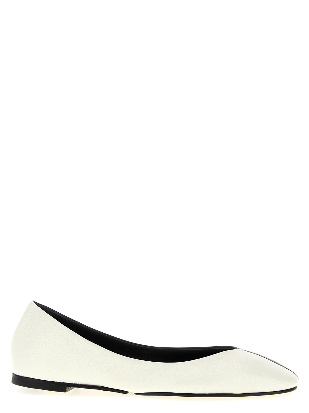 Jacquemus Bicolor Lamb Leather Ballet Flats