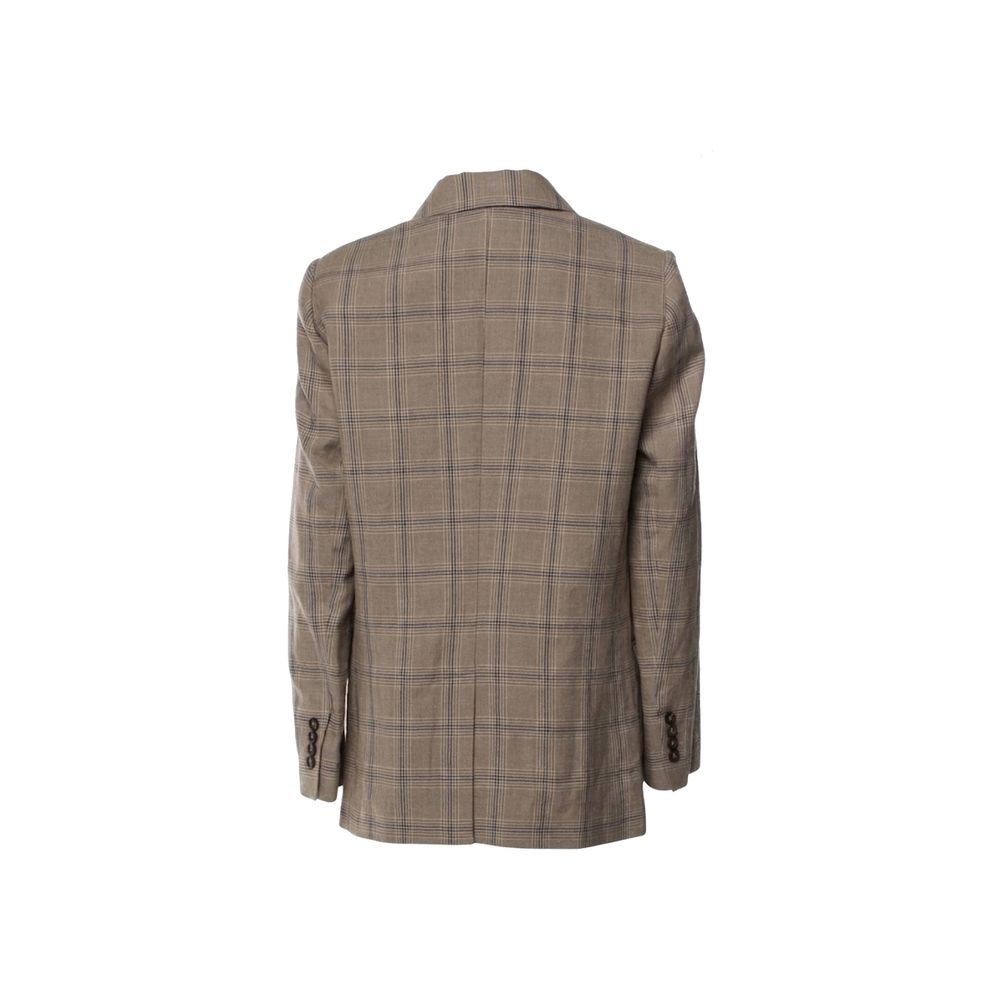 Brunello Cucinelli Brown Linen Blazer