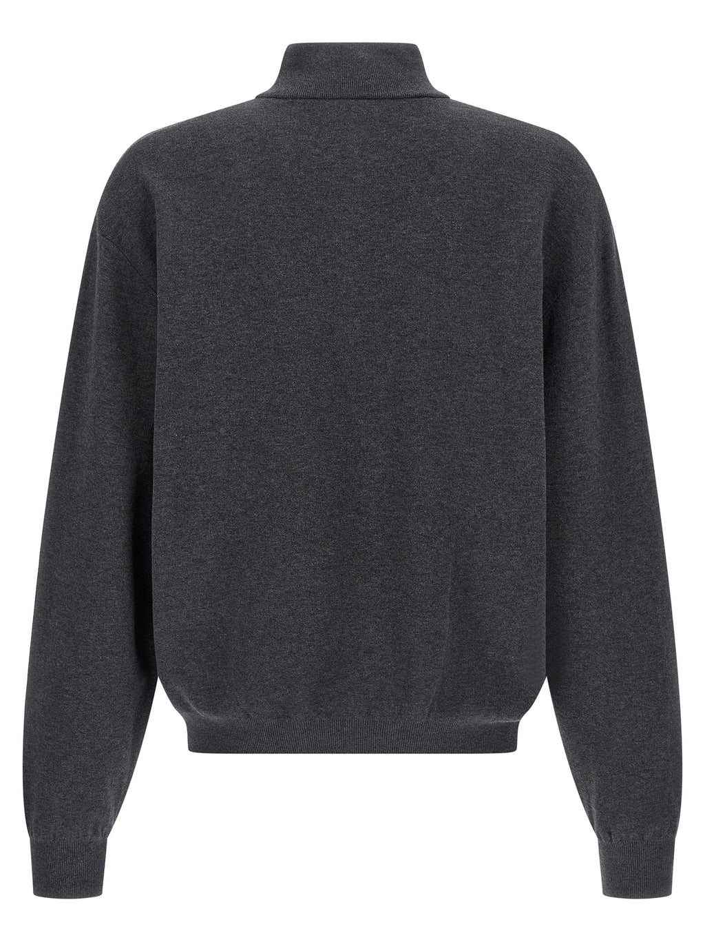 Balenciaga Gray Cotton Cardigan
