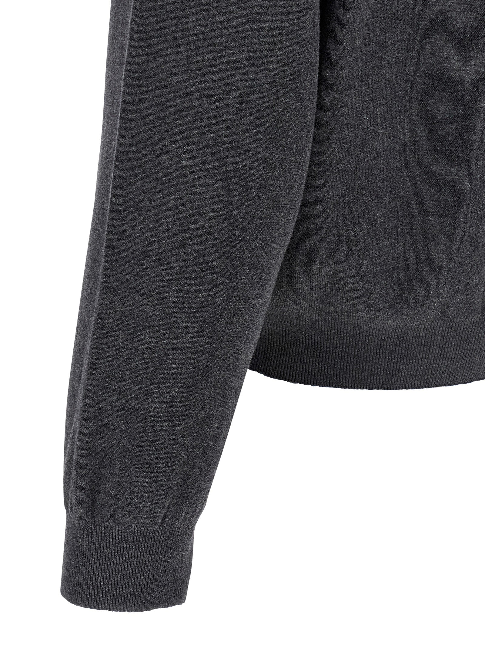 Balenciaga Gray Cotton Cardigan