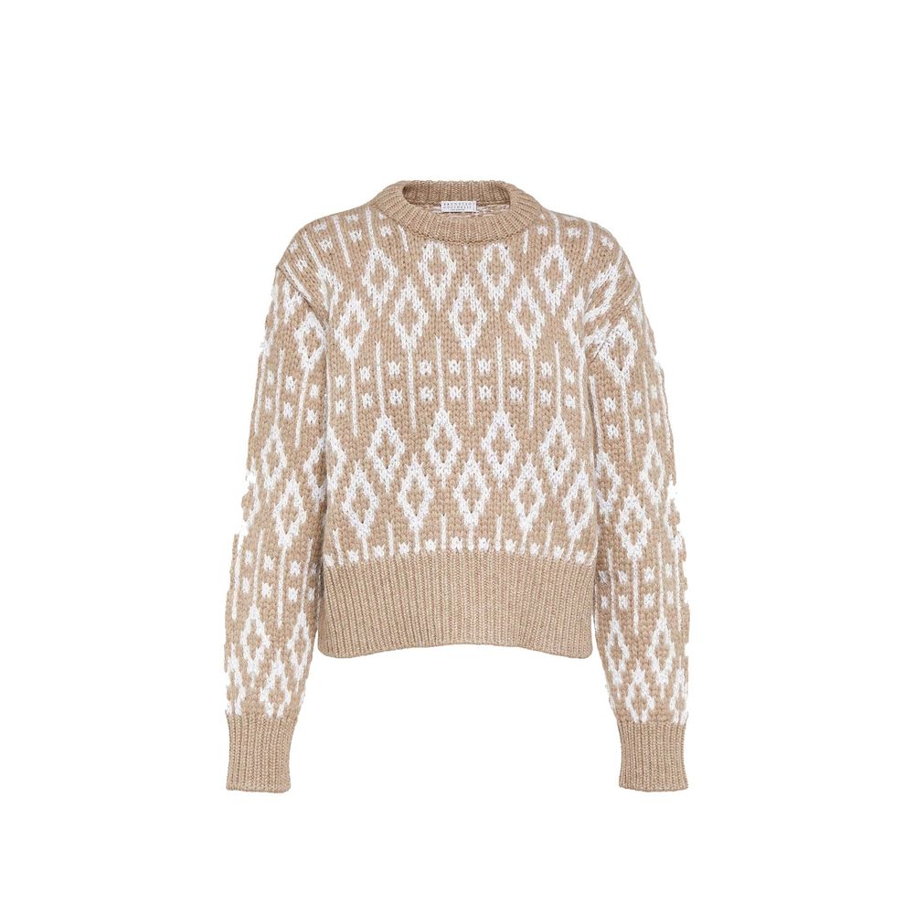 Brunello Cucinelli Brown Cashmere Sweater