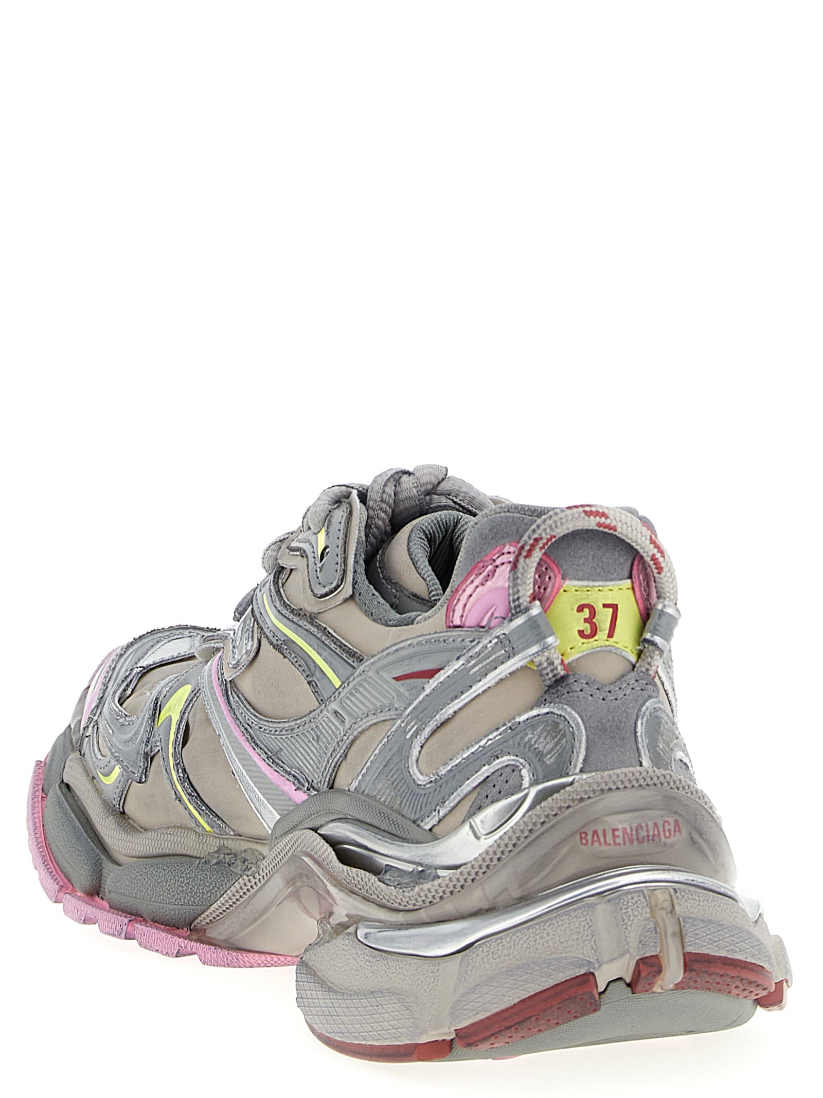 Balenciaga Multicolor Polyethylene Athletic Sneakers