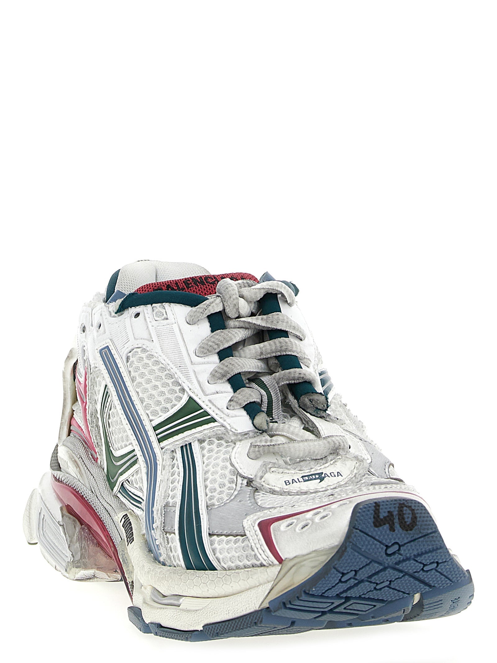 Balenciaga Multicolor Polyethylene Athletic Sneakers