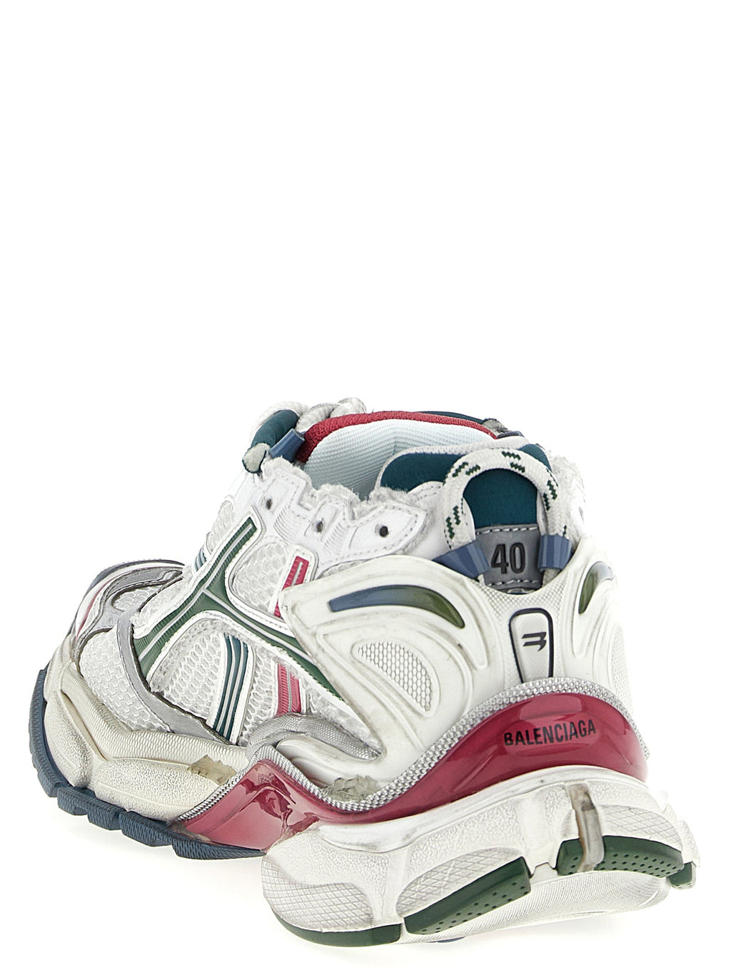 Balenciaga Multicolor Polyethylene Athletic Sneakers