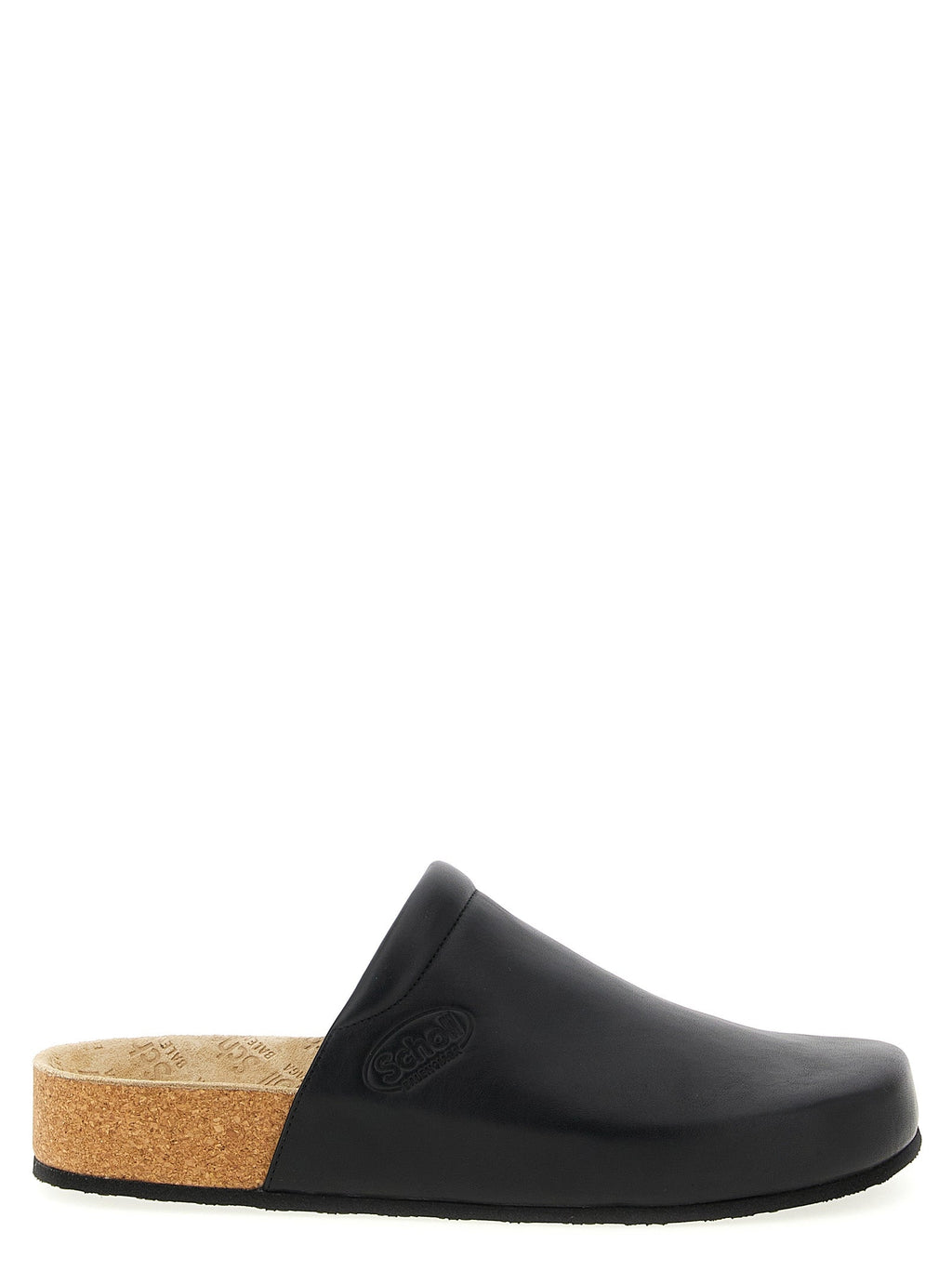 Balenciaga Black Calfskin Clogs