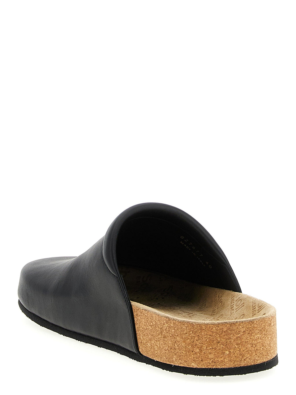 Balenciaga Black Calfskin Clogs