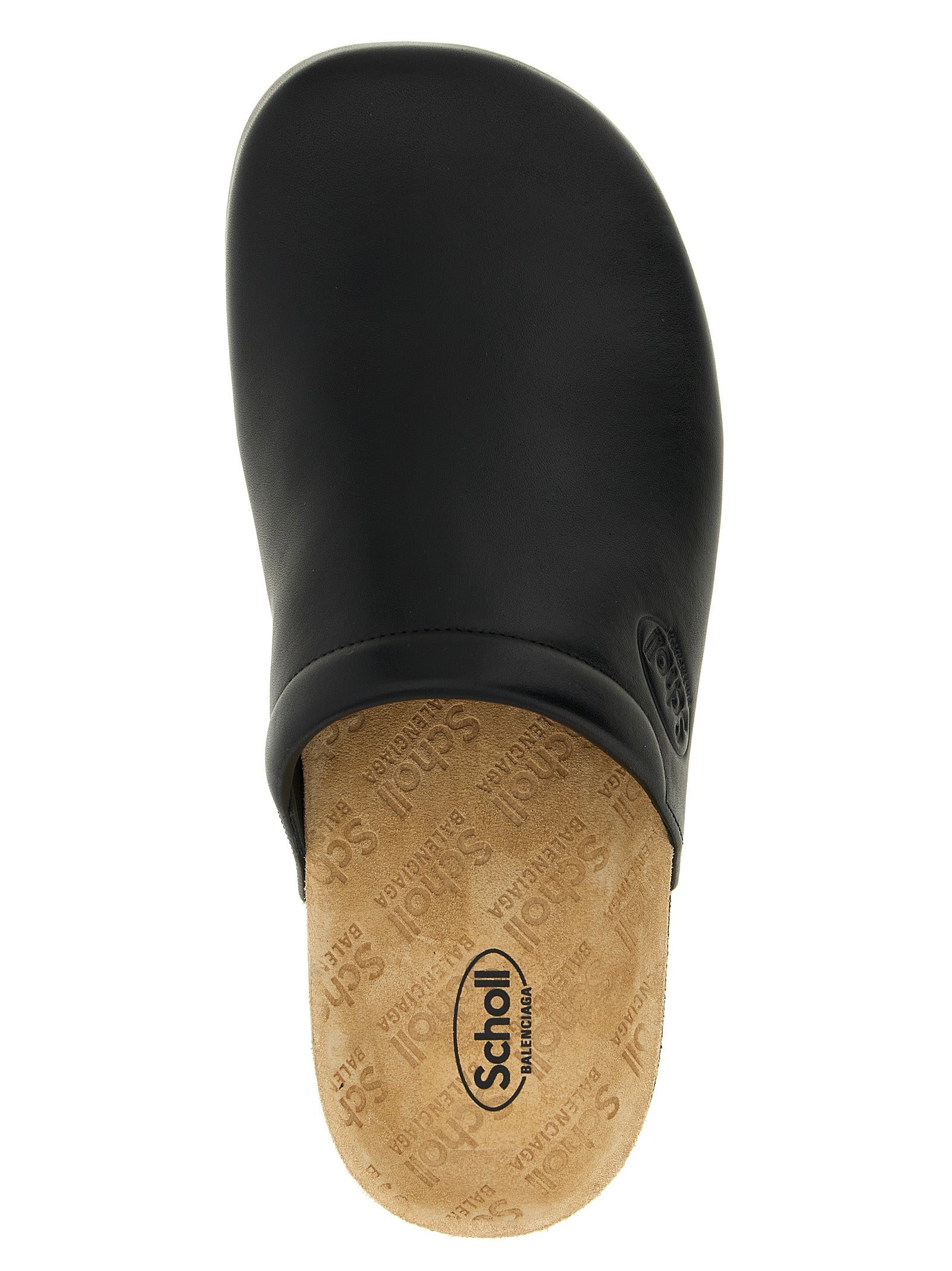 Balenciaga Black Calfskin Clogs