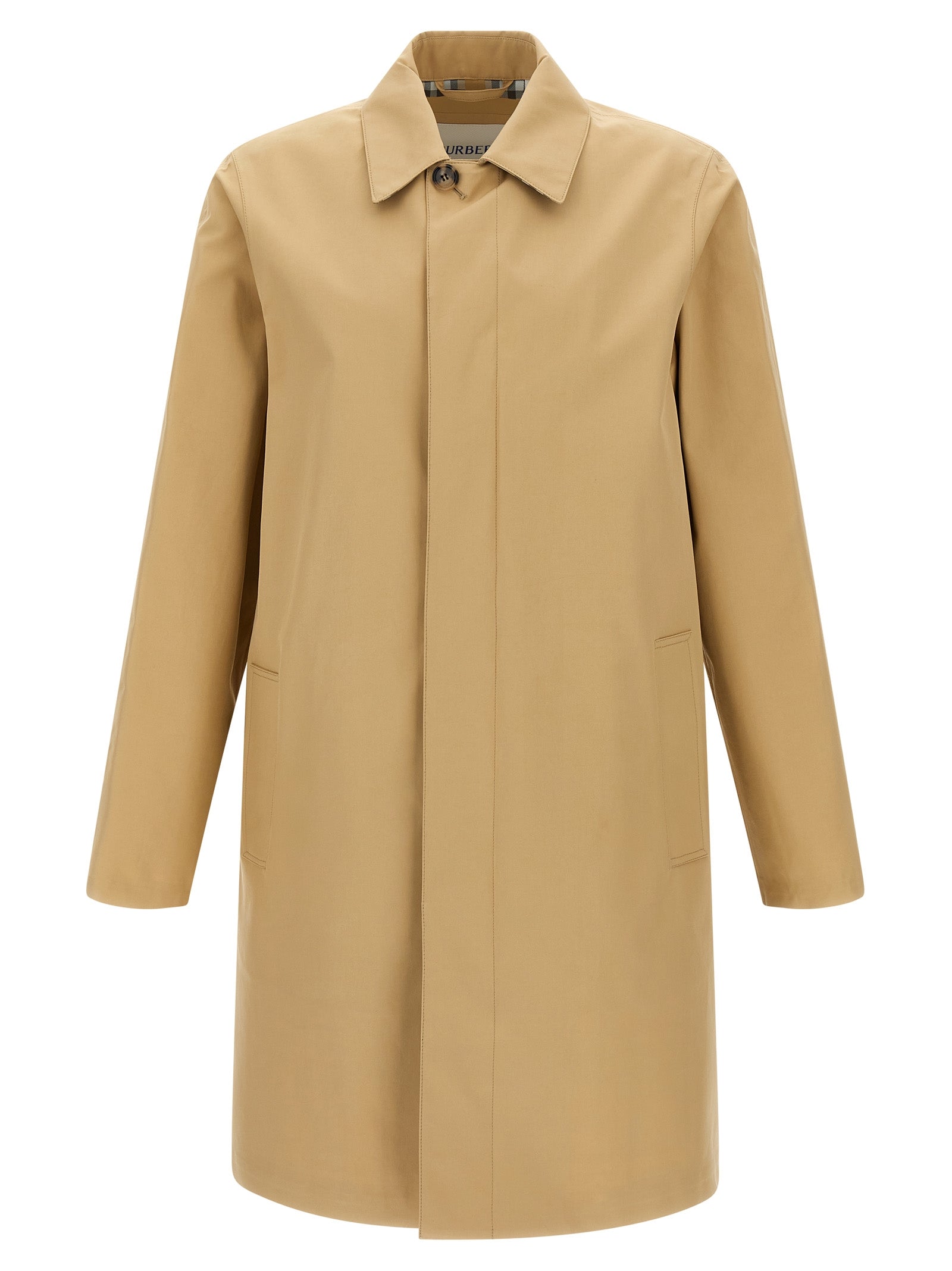 Burberry Beige Cotton Coat