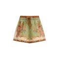 Zimmermann Multicolor Silk Bermuda Shorts