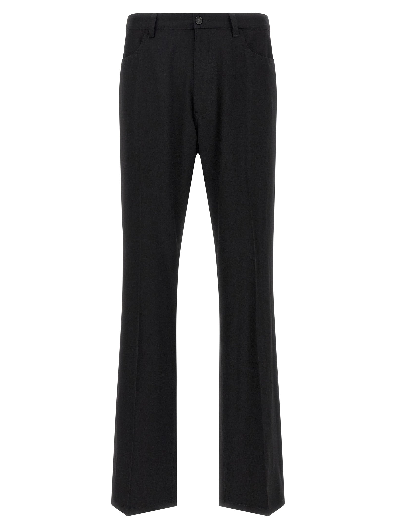Balenciaga Black Wool Dress Pants