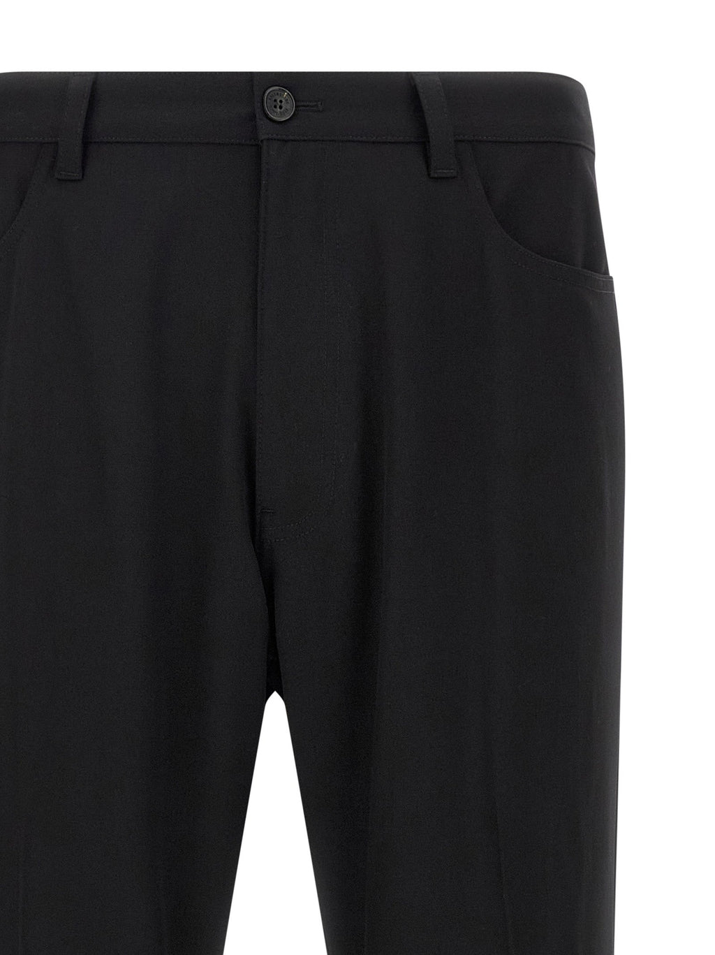 Balenciaga Black Wool Dress Pants