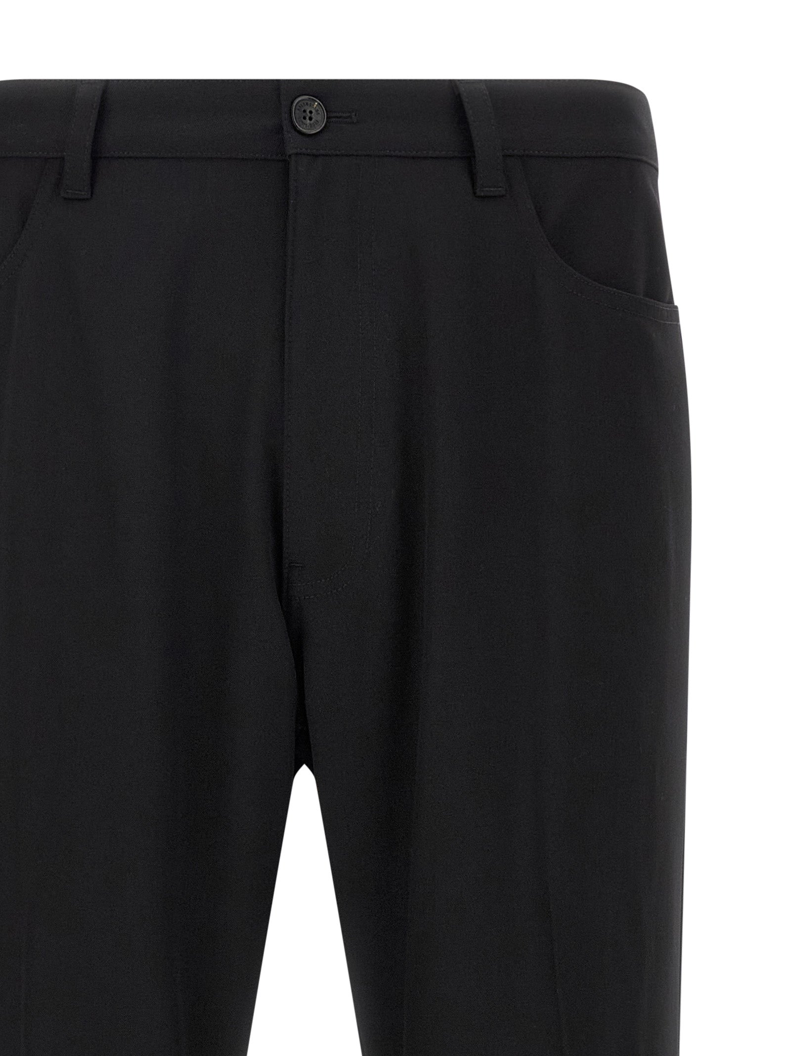 Balenciaga Black Wool Dress Pants