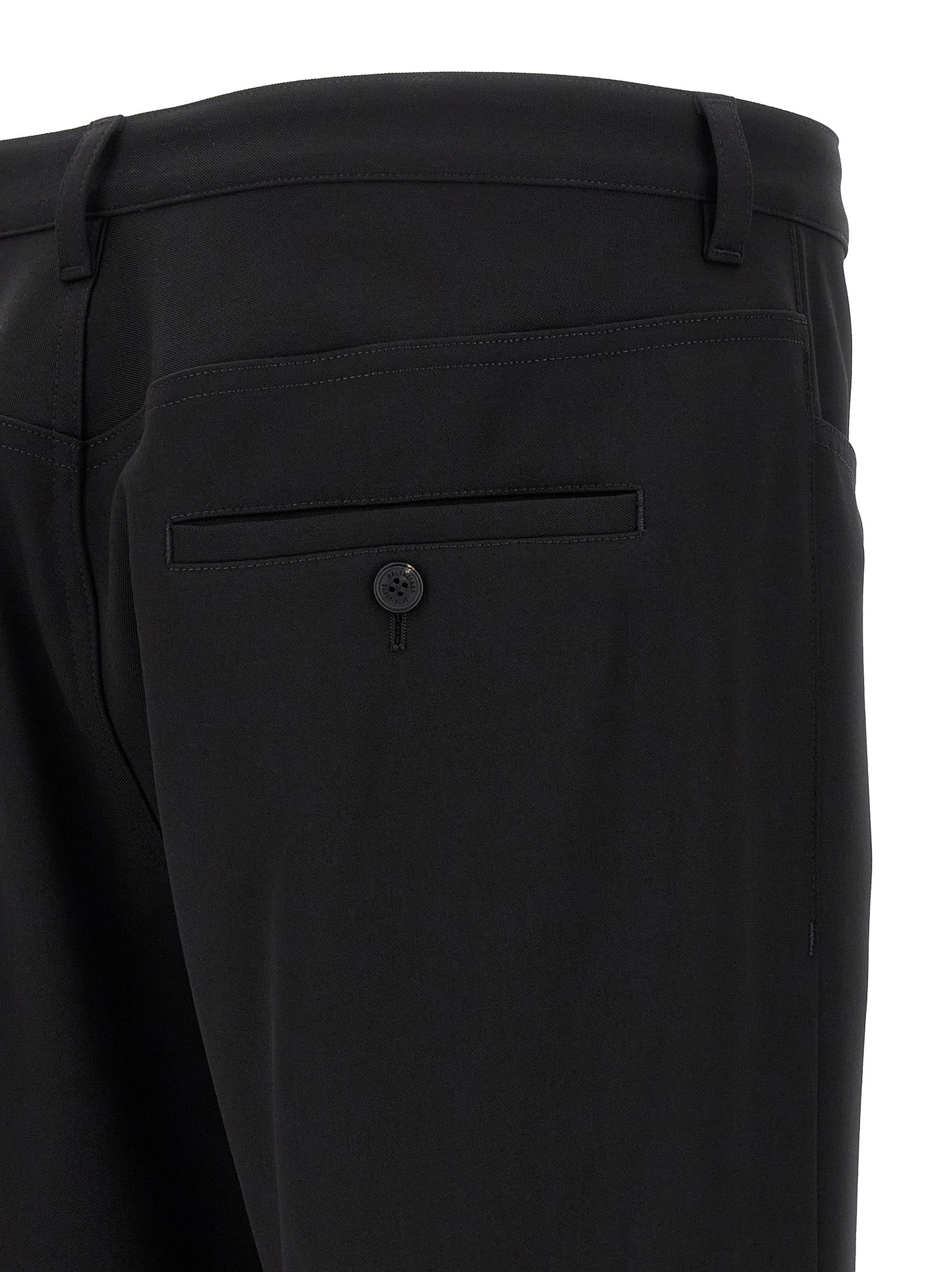 Balenciaga Black Wool Dress Pants