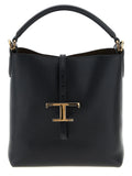 Tod's Black Calfskin Handbag