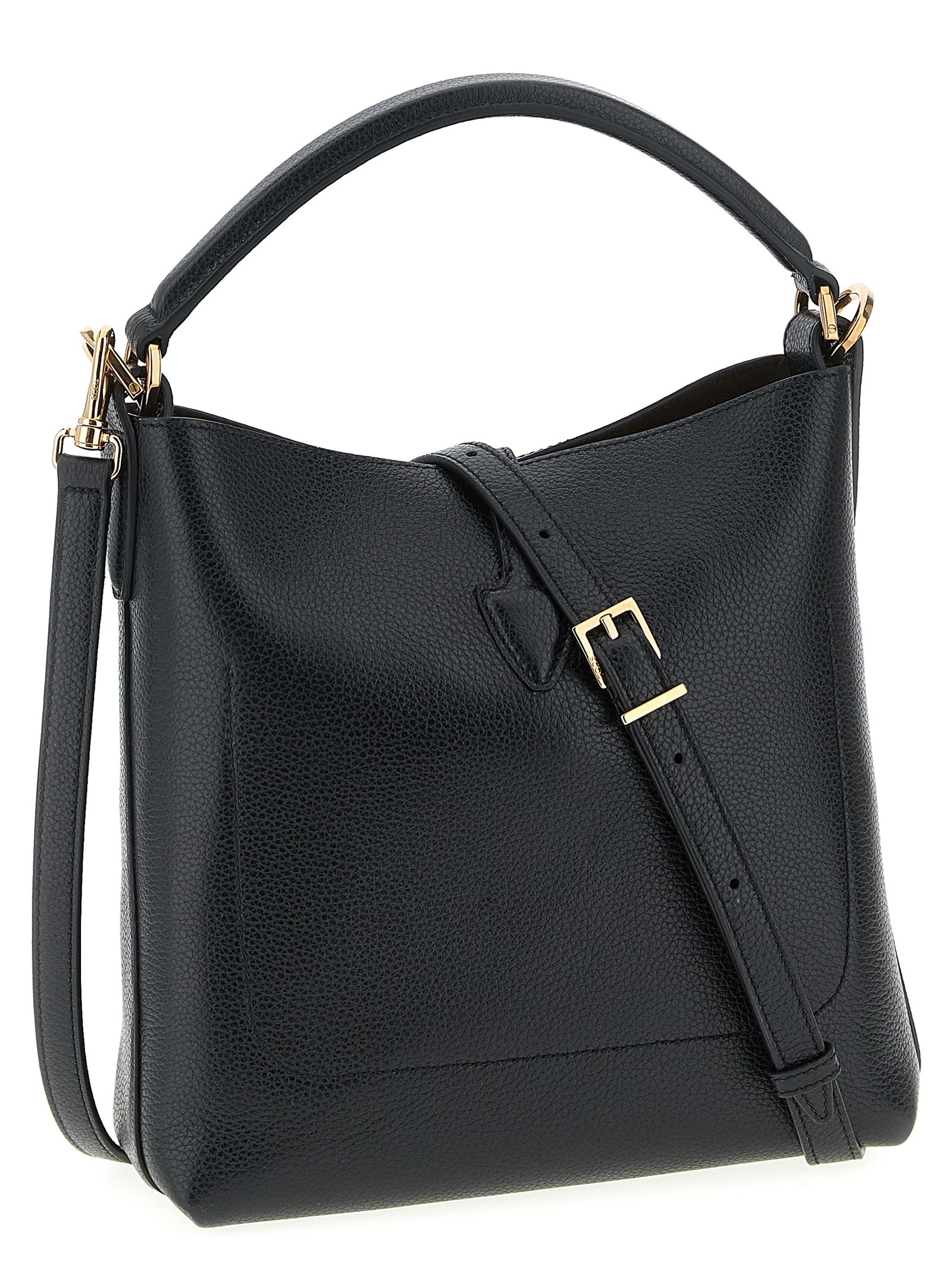Tod's Black Calfskin Handbag