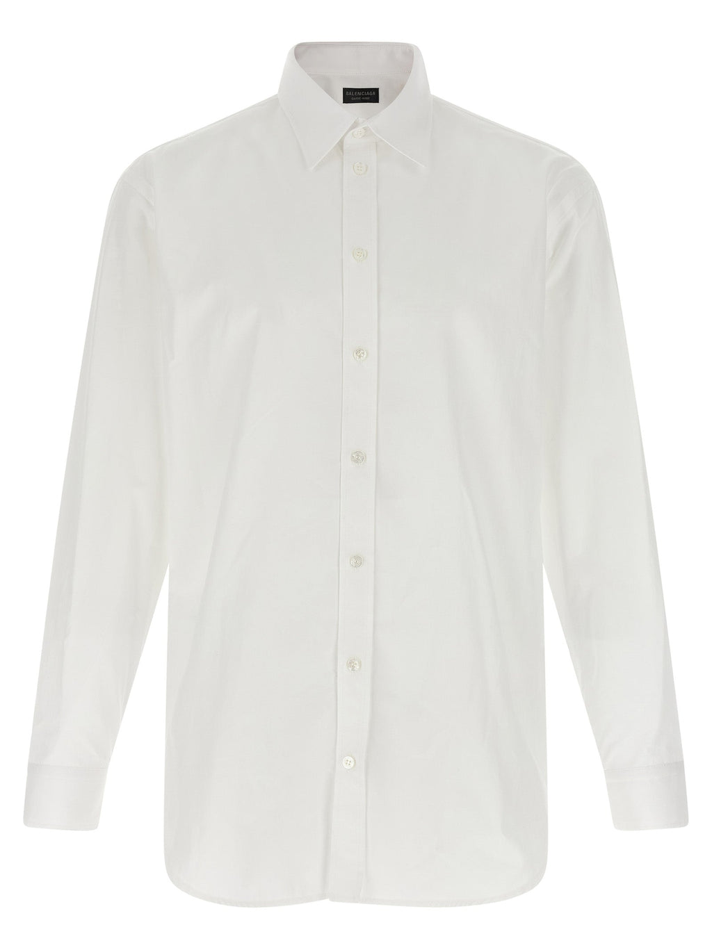Balenciaga White Cotton Blouse