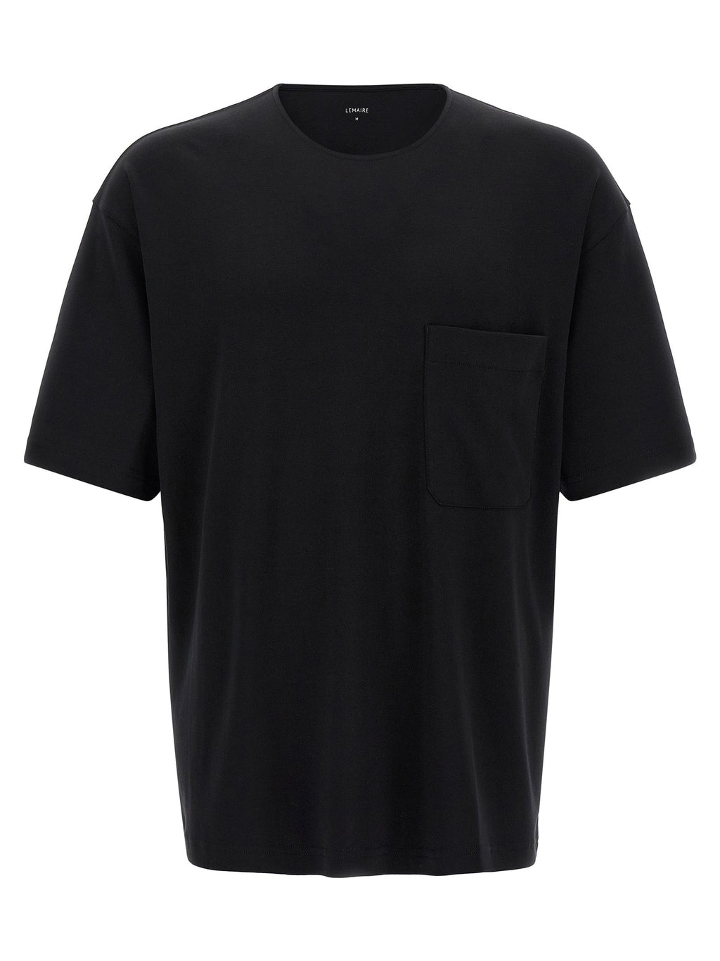 Lemaire Black Cotton T-Shirt