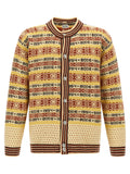 BODE Multicolor Wool Cardigan
