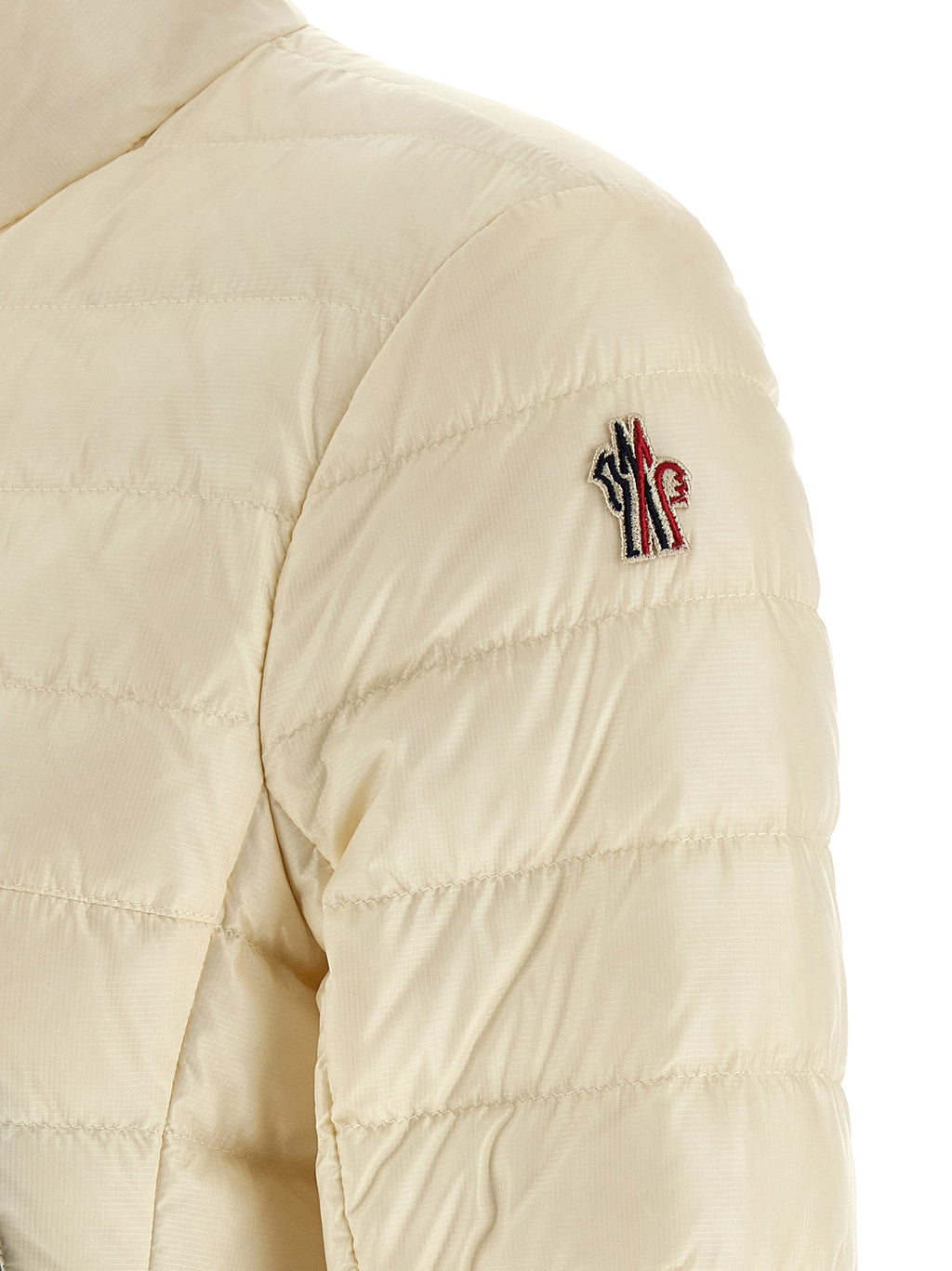 Moncler Grenoble White Polyamide Full-Length Jacket