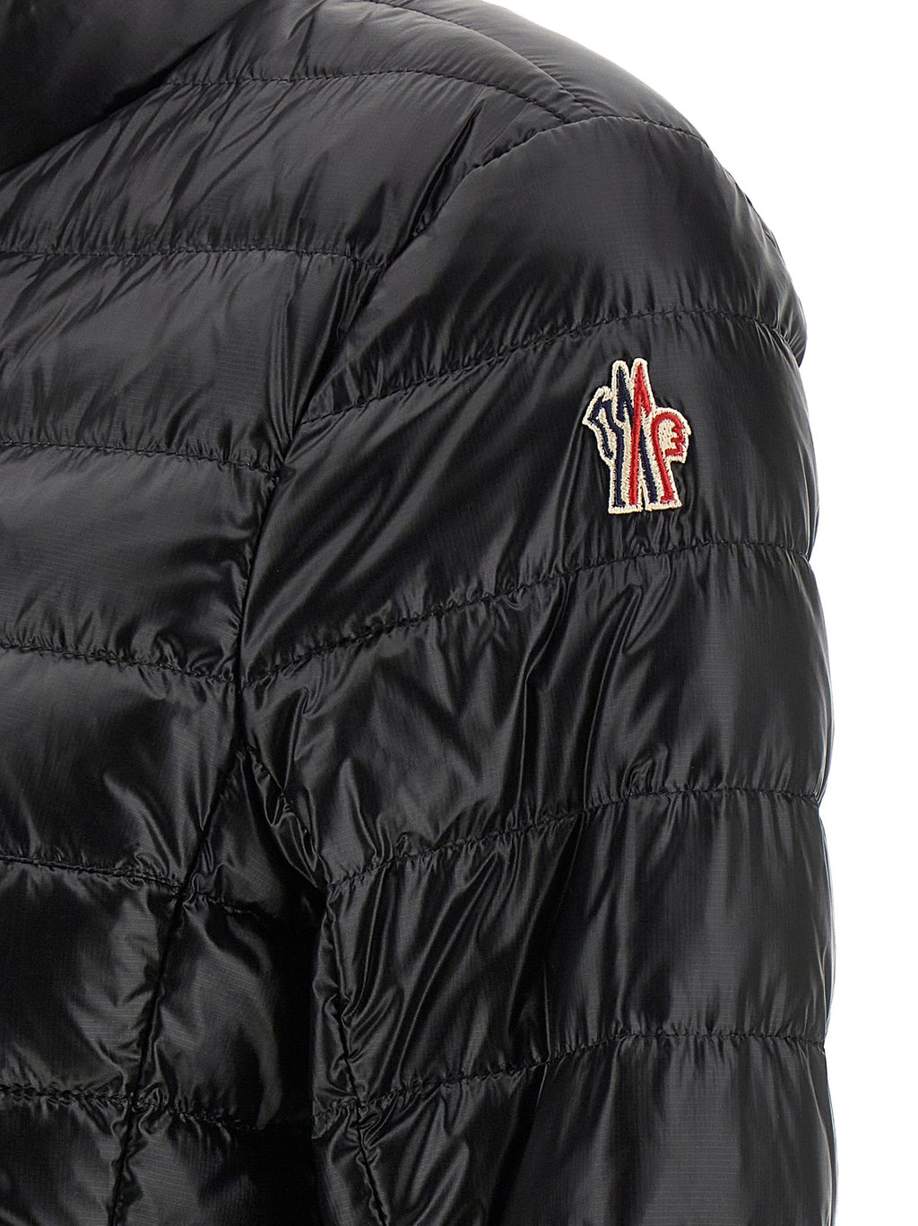 Moncler Grenoble Black Polyamide Full-Length Jacket