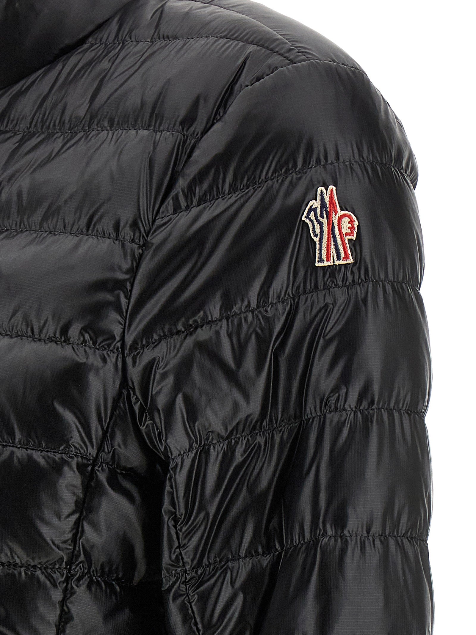 Moncler Grenoble Black Polyamide Full-Length Jacket