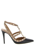 Valentino Garavani Black Lamb Leather High Heel Pumps