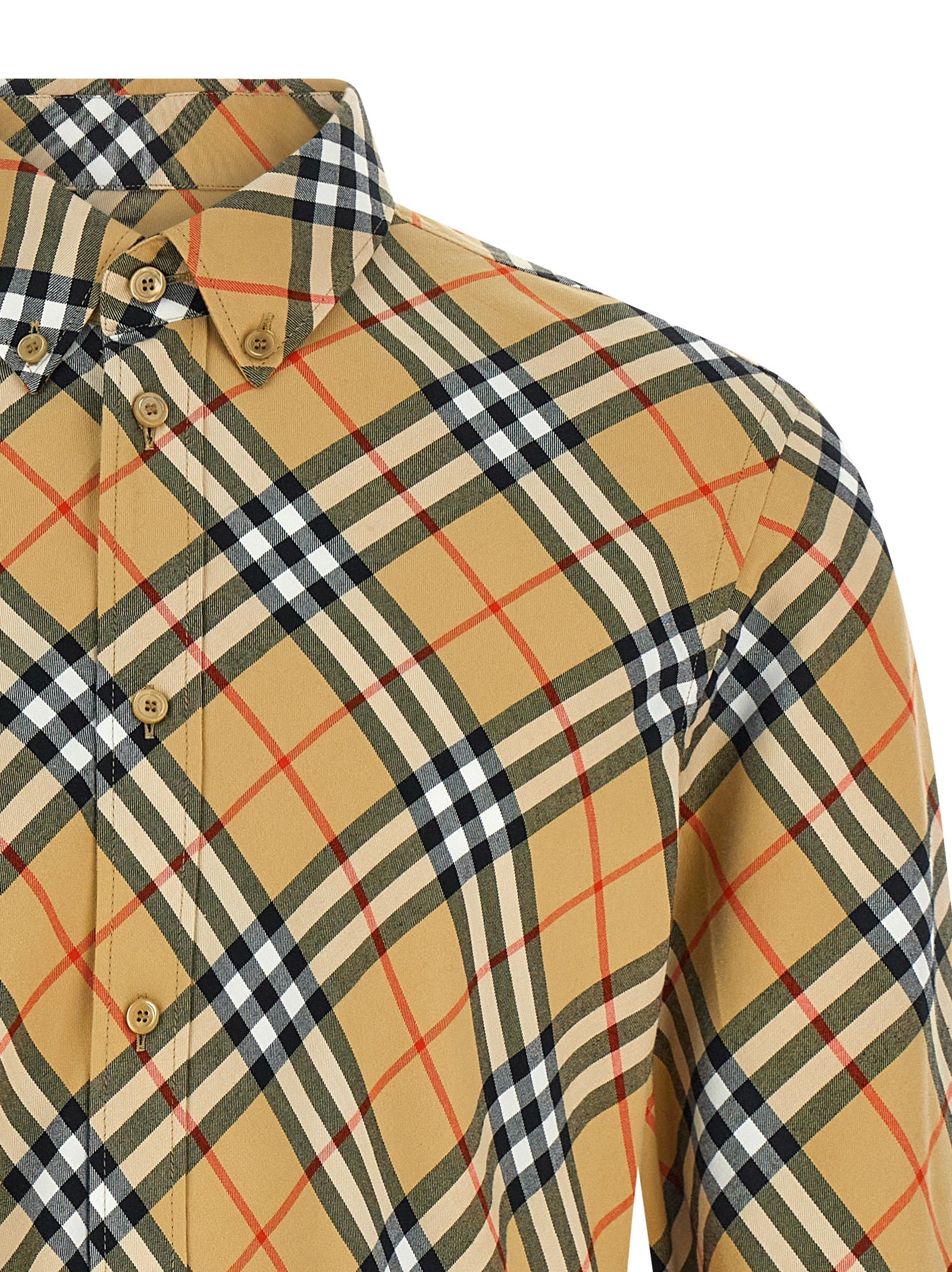 Burberry Beige Cotton Blouse