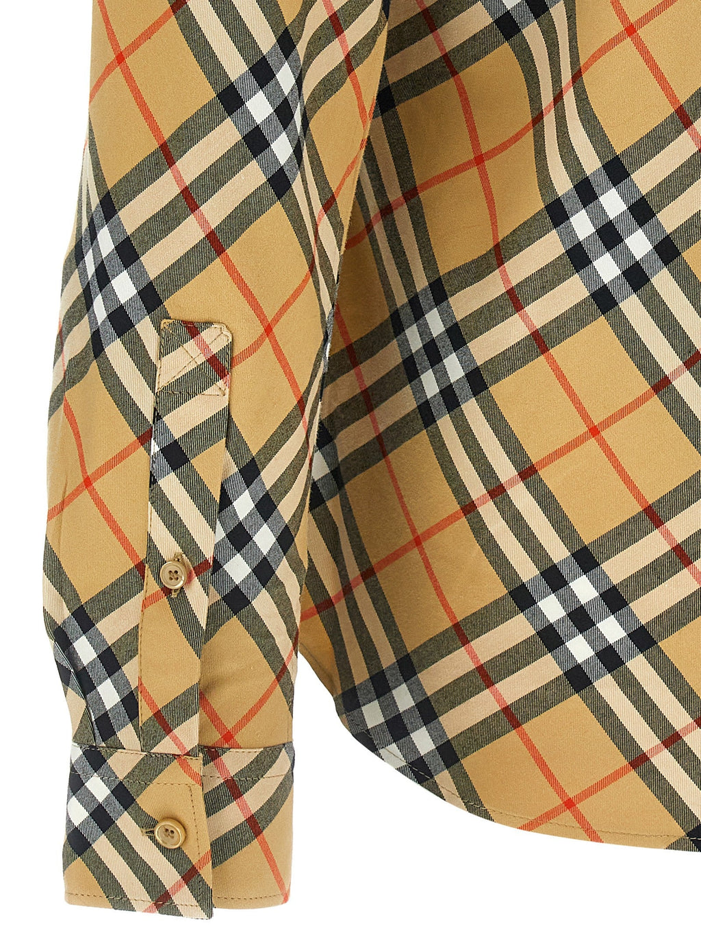 Burberry Beige Cotton Blouse