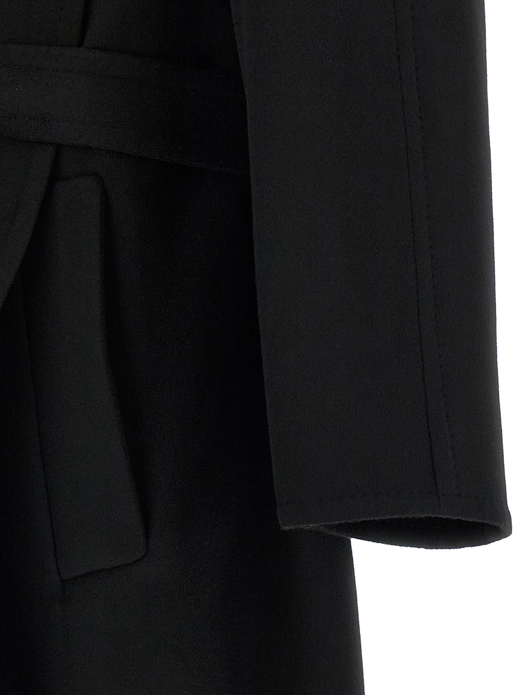Tom Ford Black Virgin Wool Coat