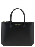 Comme Des Garçons Black Cowhide Handbag