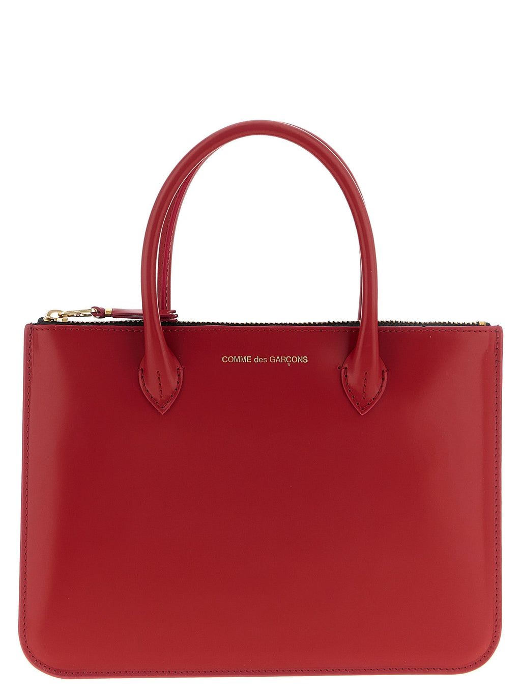 Comme Des Garçons Multicolor Cowhide Handbag