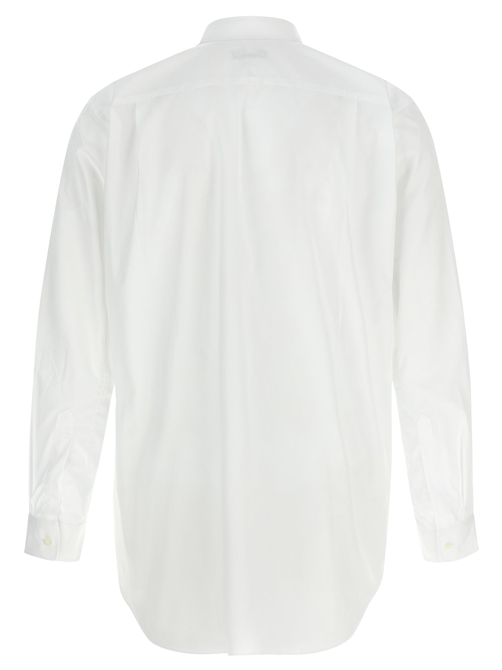 Comme Des Garçons Play White Cotton Blouse