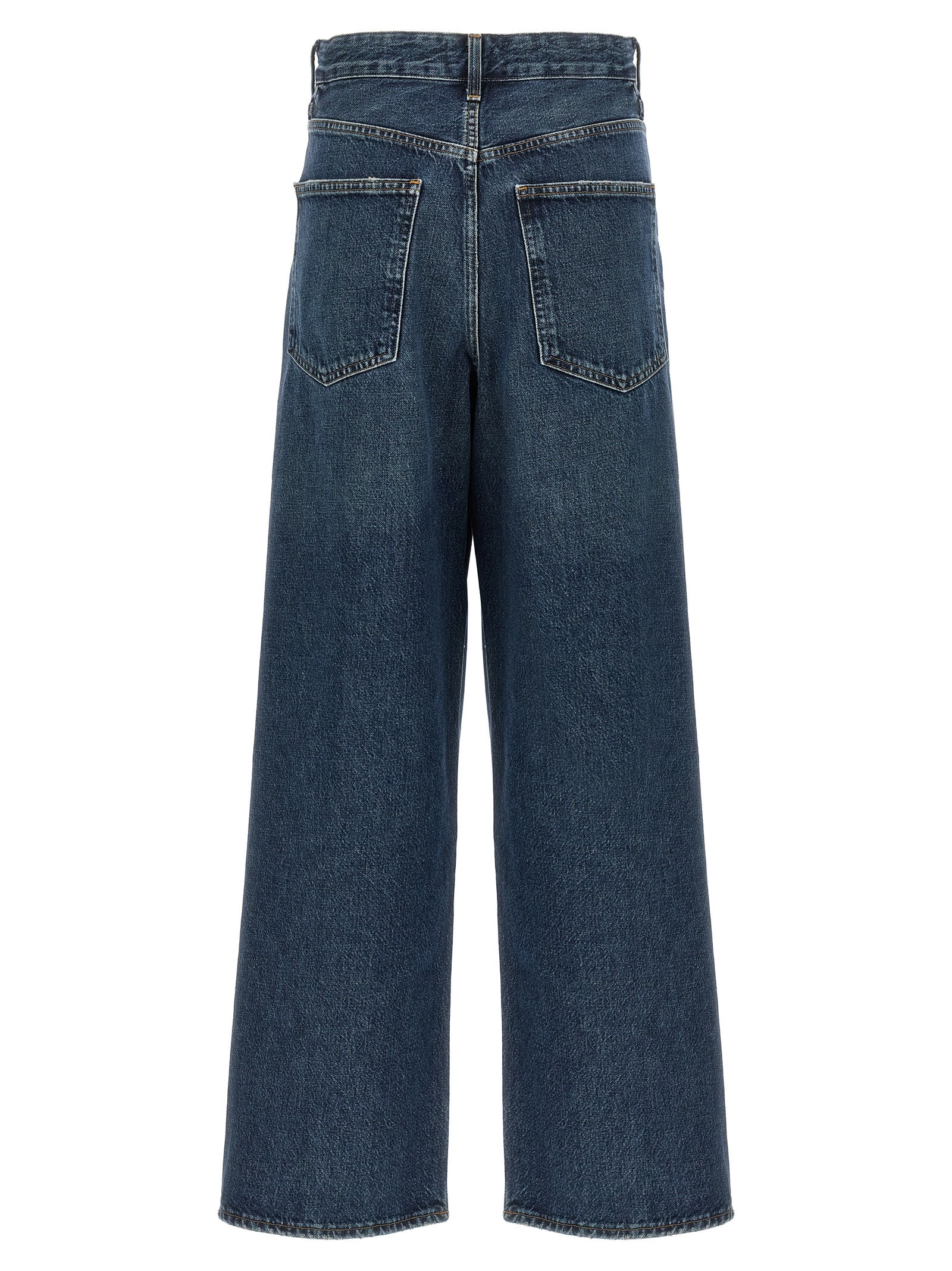 Agolde Blue Cotton Jeans Denim