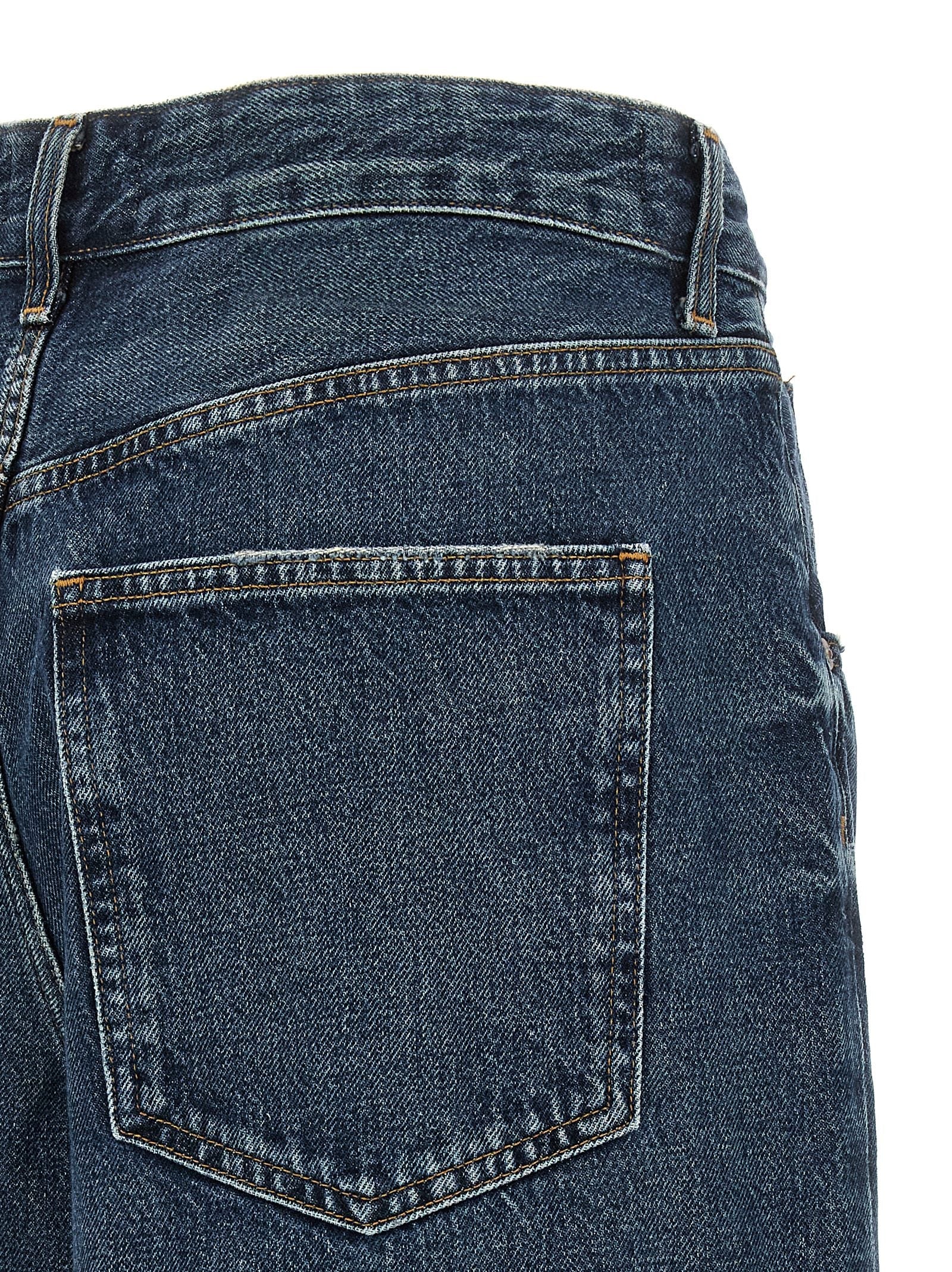 Agolde Blue Cotton Jeans Denim