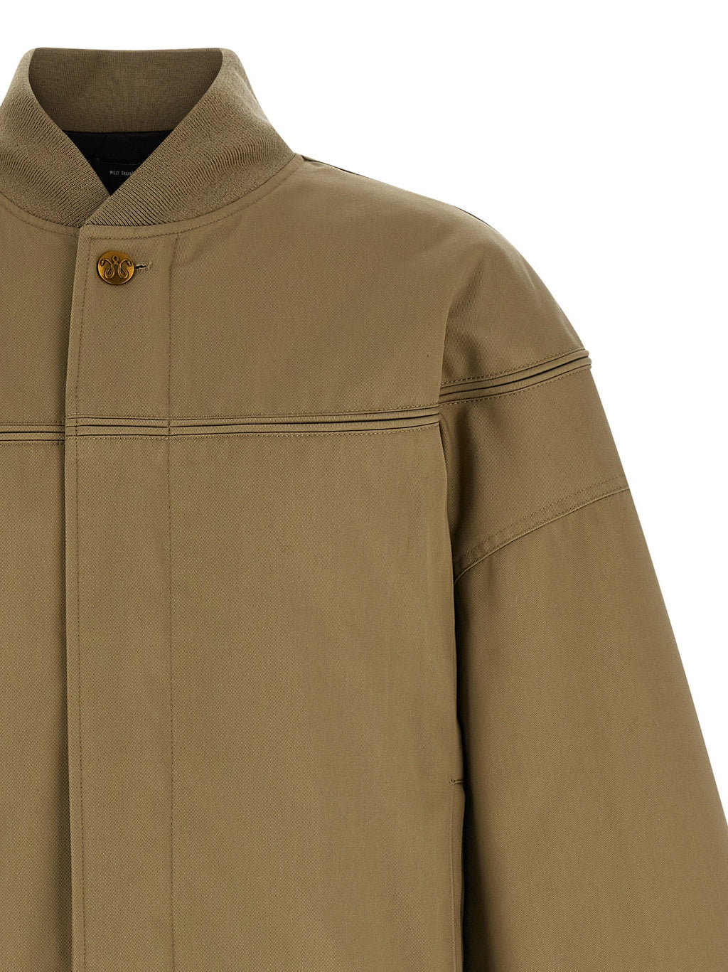 WILLY CHAVARRIA Beige Polyester Bomber
