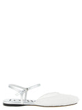 Loewe White Polyamide Ballet Flats