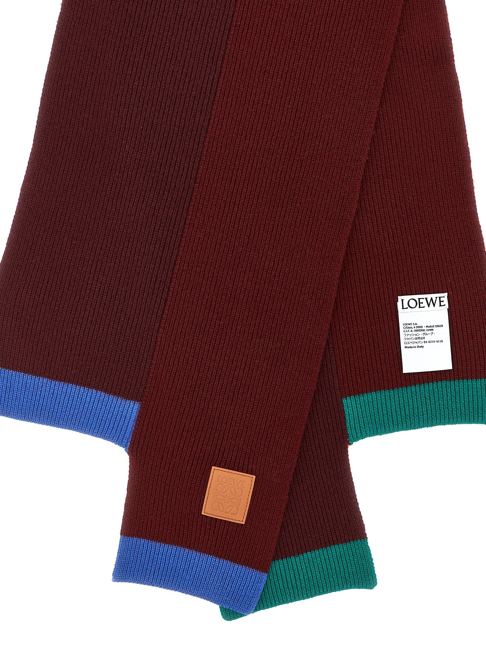 Loewe Multicolor Wool Facemask