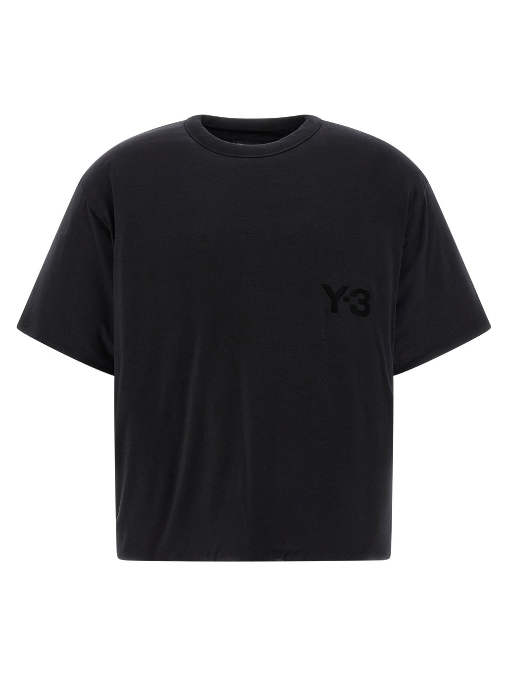 Y-3 Black Lyocell T-Shirt
