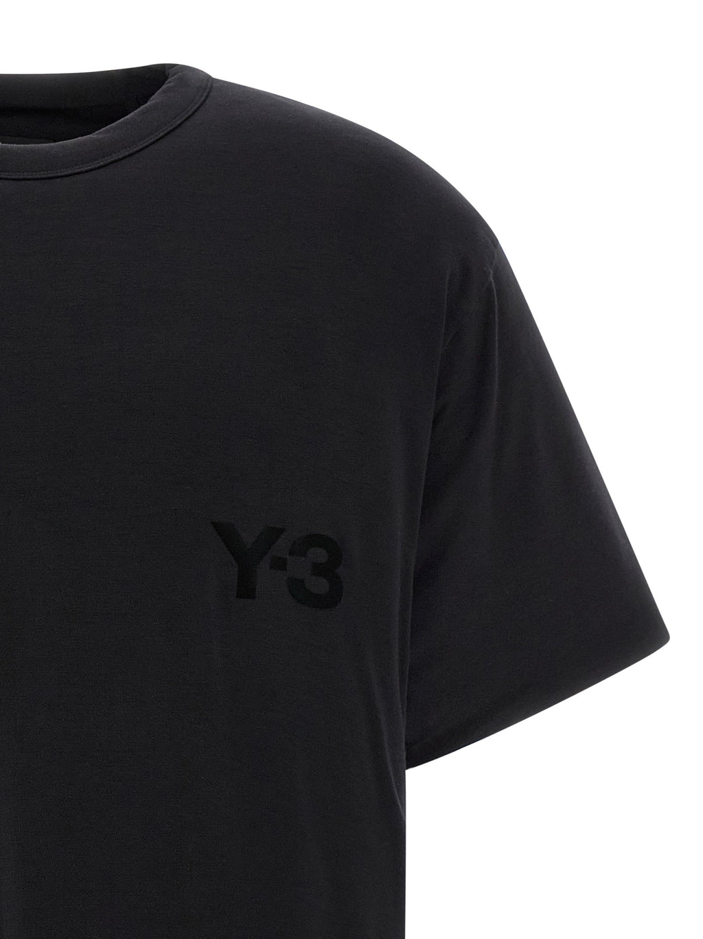 Y-3 Black Lyocell T-Shirt
