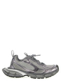 Balenciaga Gray Polyester Athletic Sneakers