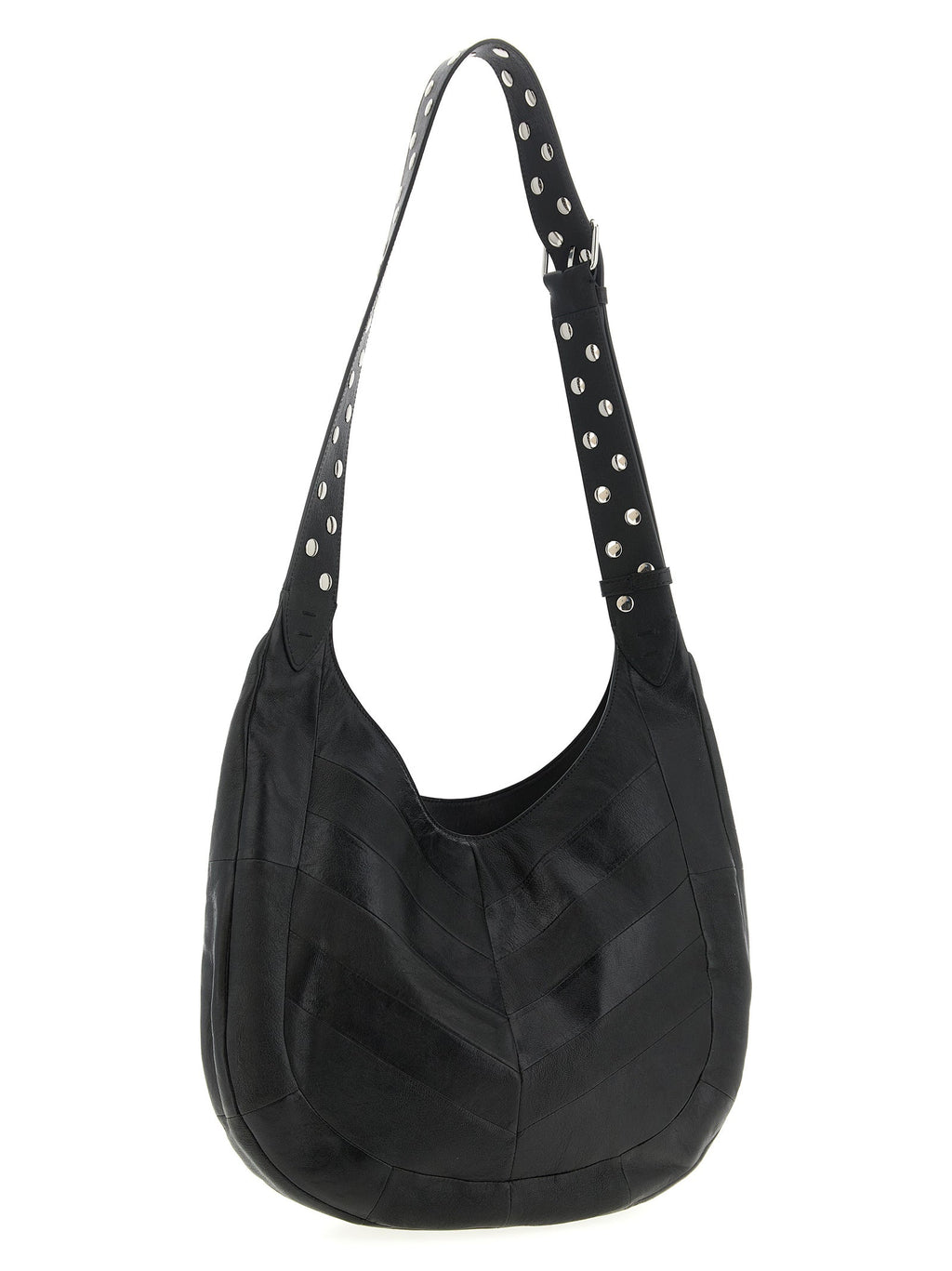 Valentino Garavani Black Lamb Leather Shoulder Bag