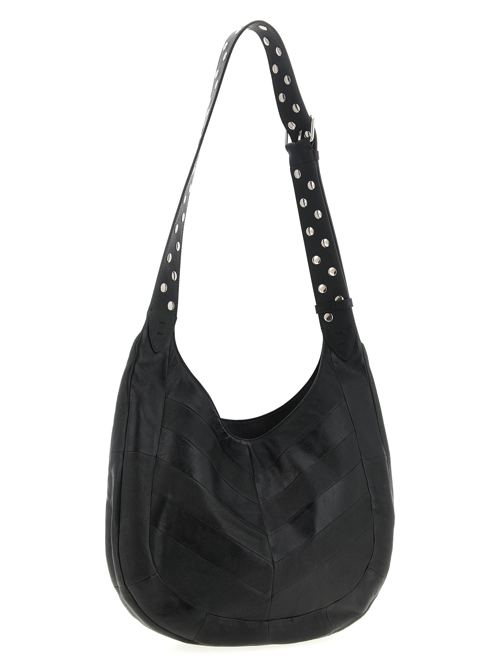 Valentino Garavani Black Lamb Leather Shoulder Bag