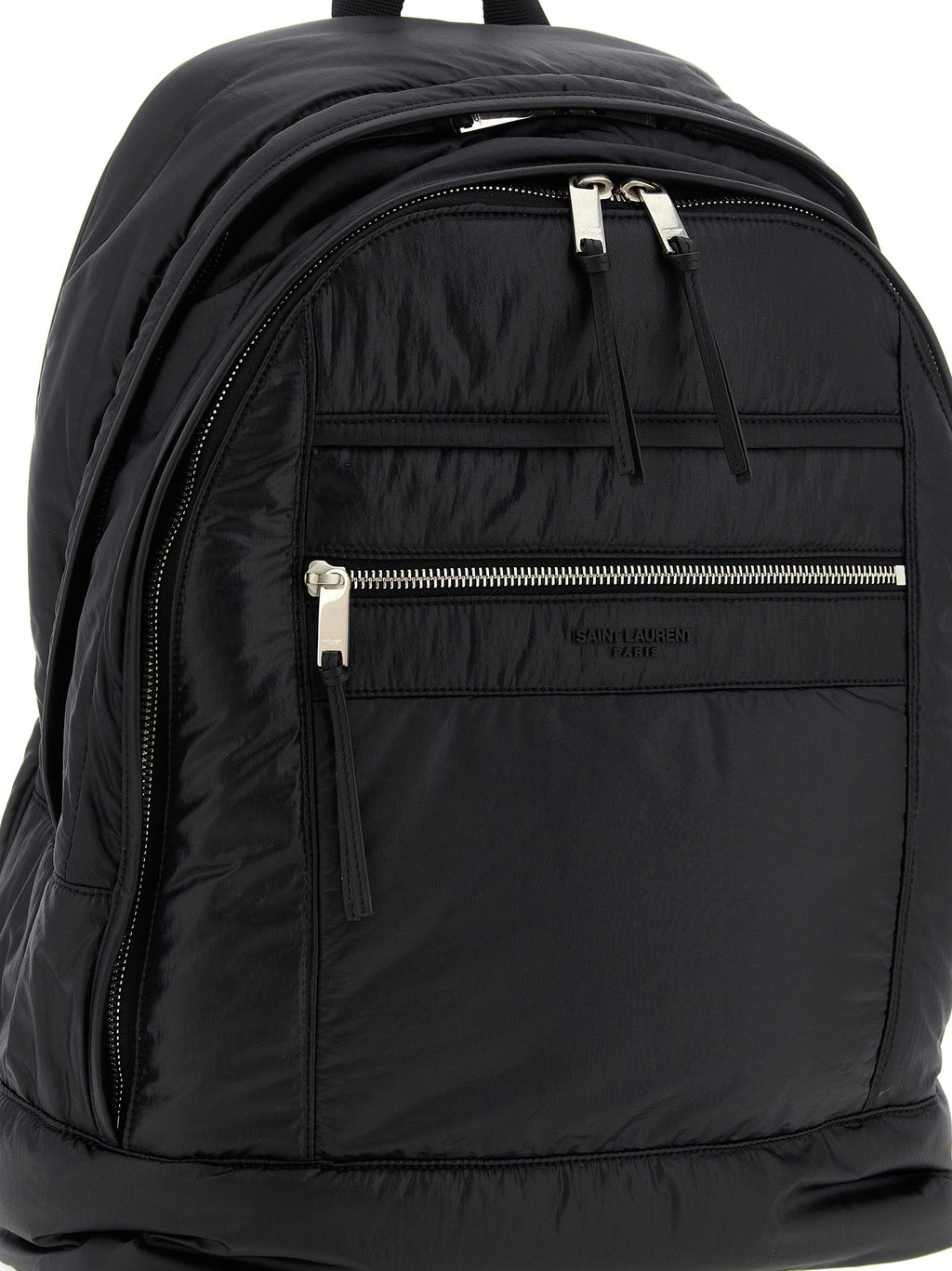 Saint Laurent Black Calfskin Backpack