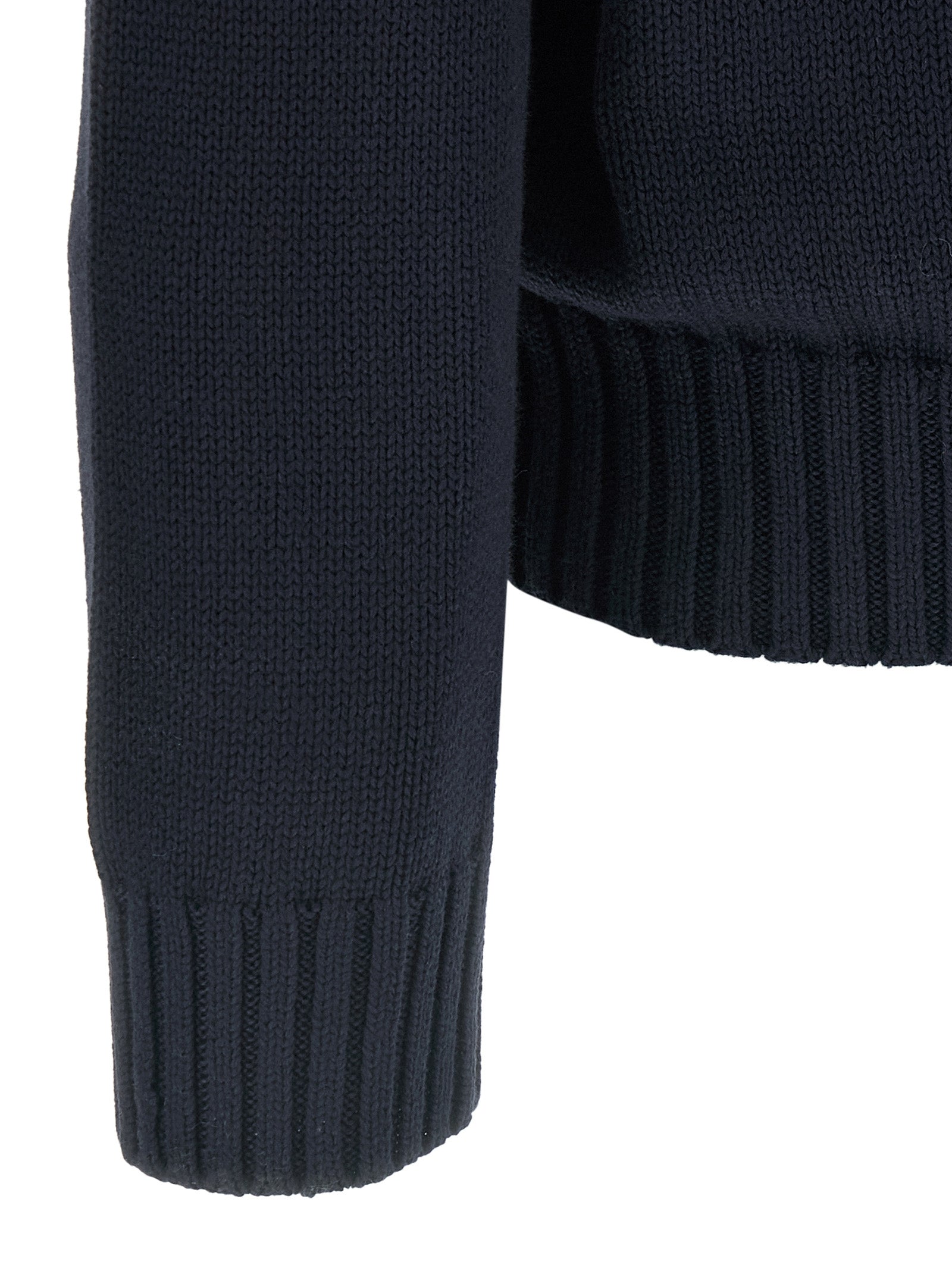 Polo Ralph Lauren Blue Cotton Cardigan