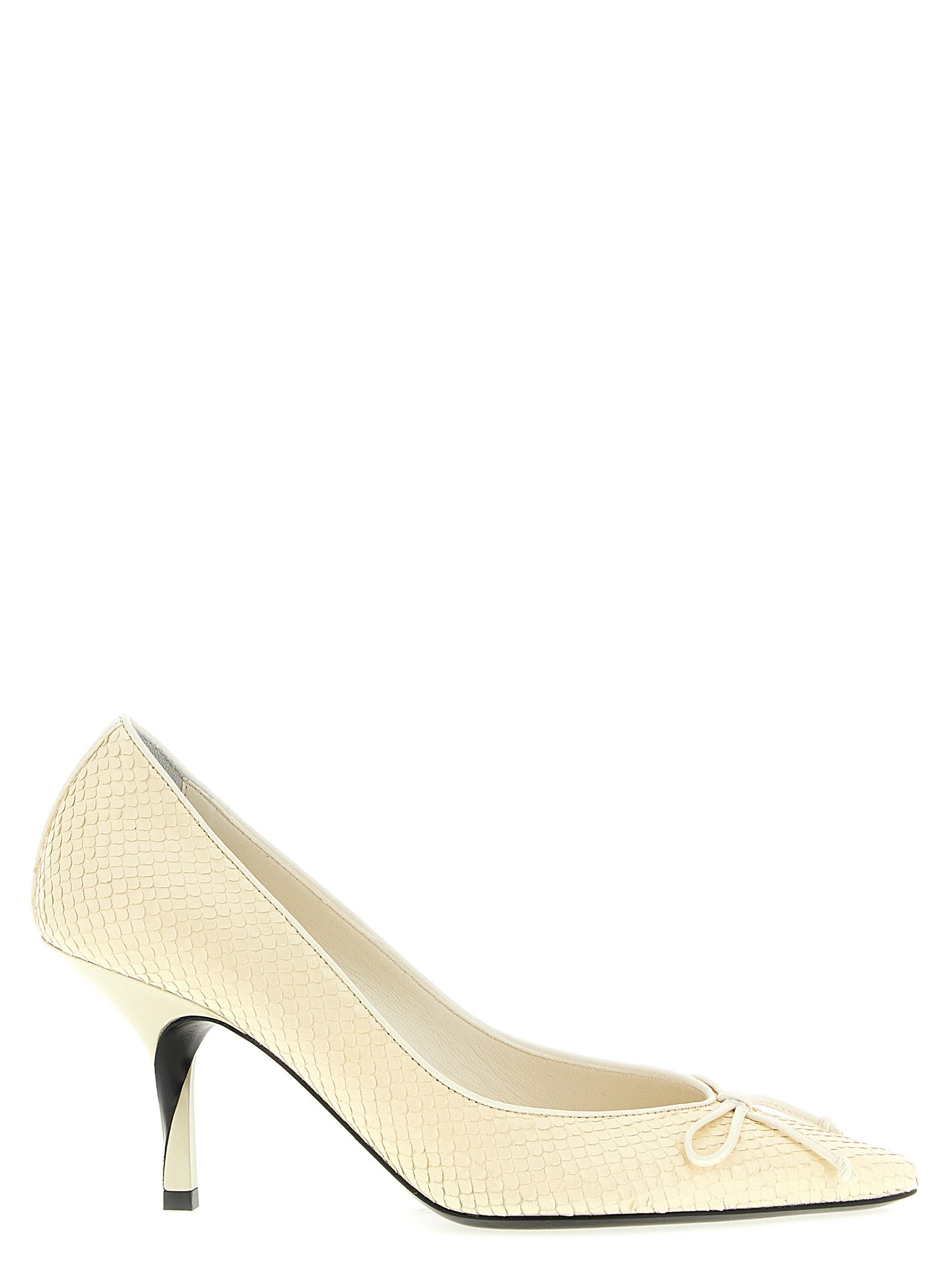 Jacquemus Beige Calfskin High Heel Pumps