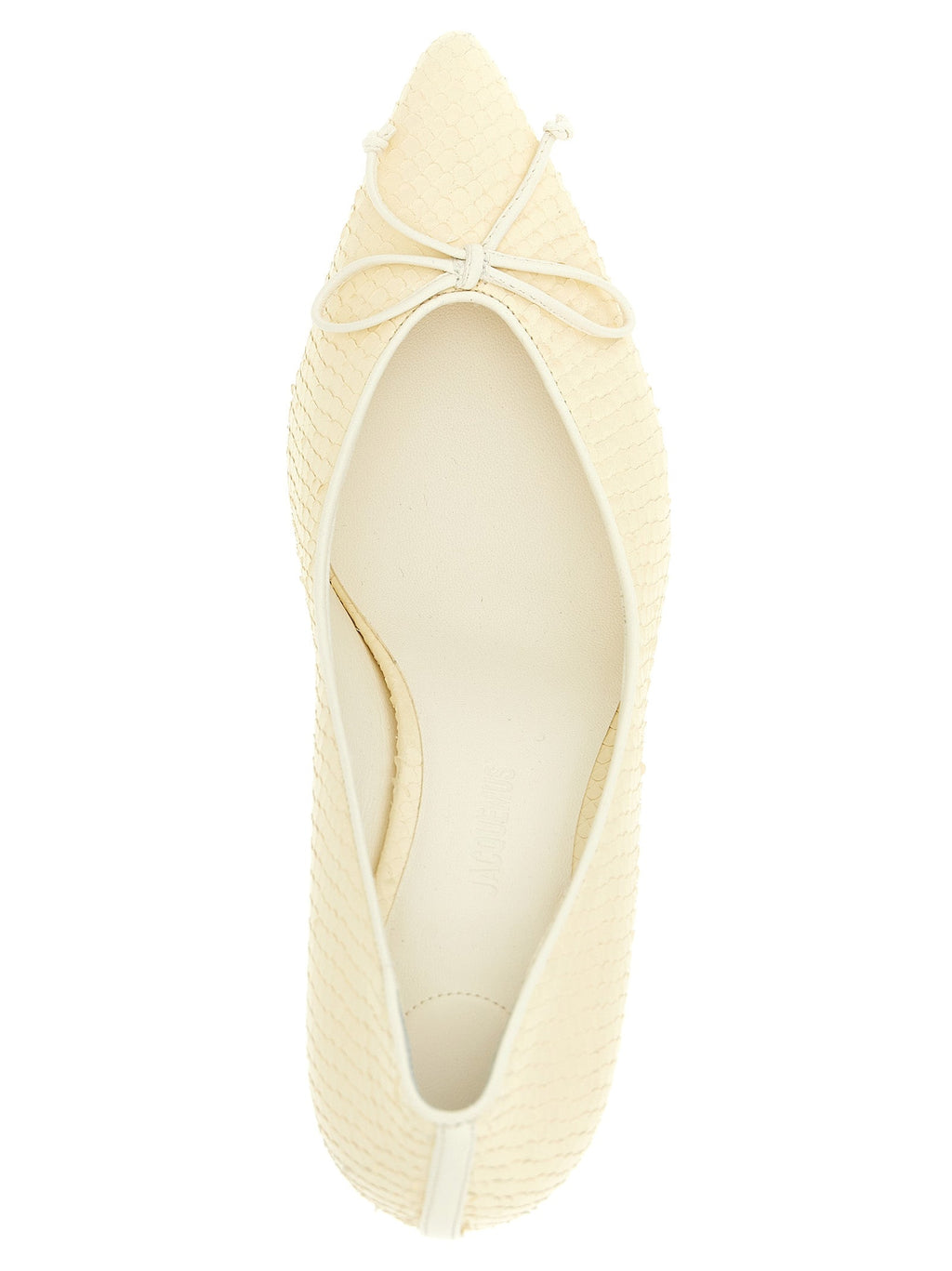 Jacquemus Beige Calfskin High Heel Pumps