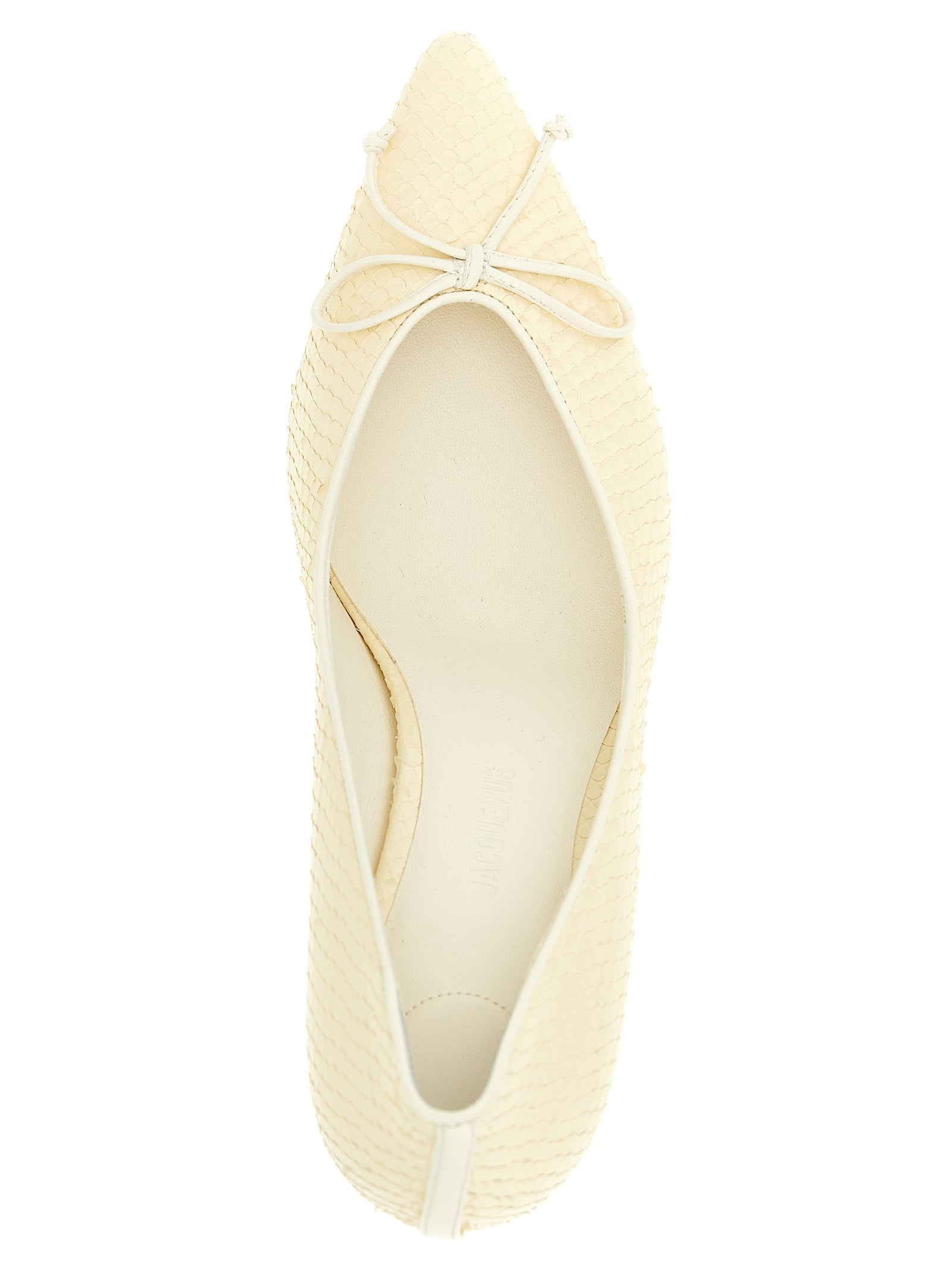 Jacquemus Beige Calfskin High Heel Pumps