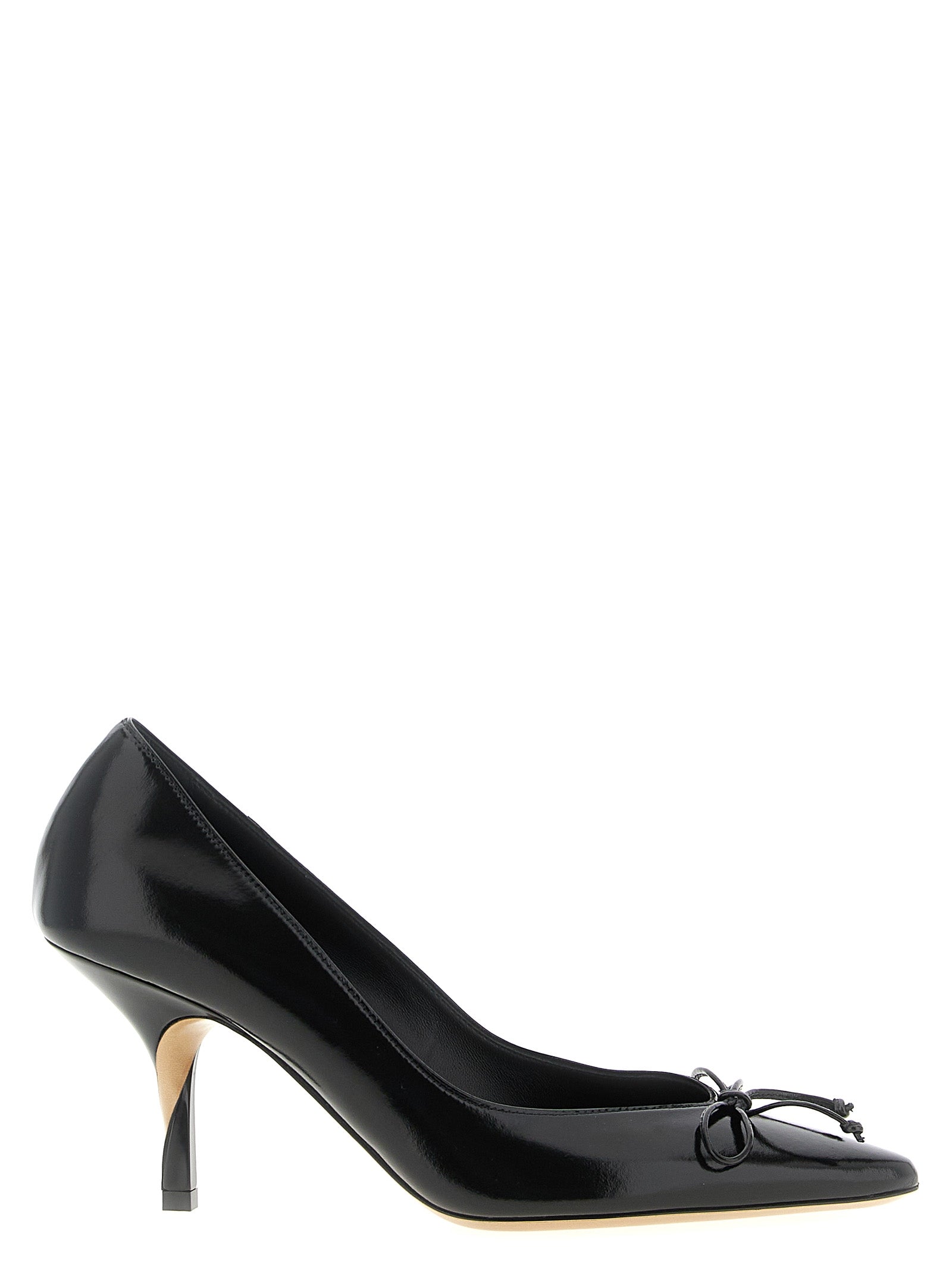 Jacquemus Black Cowhide High Heel Pumps